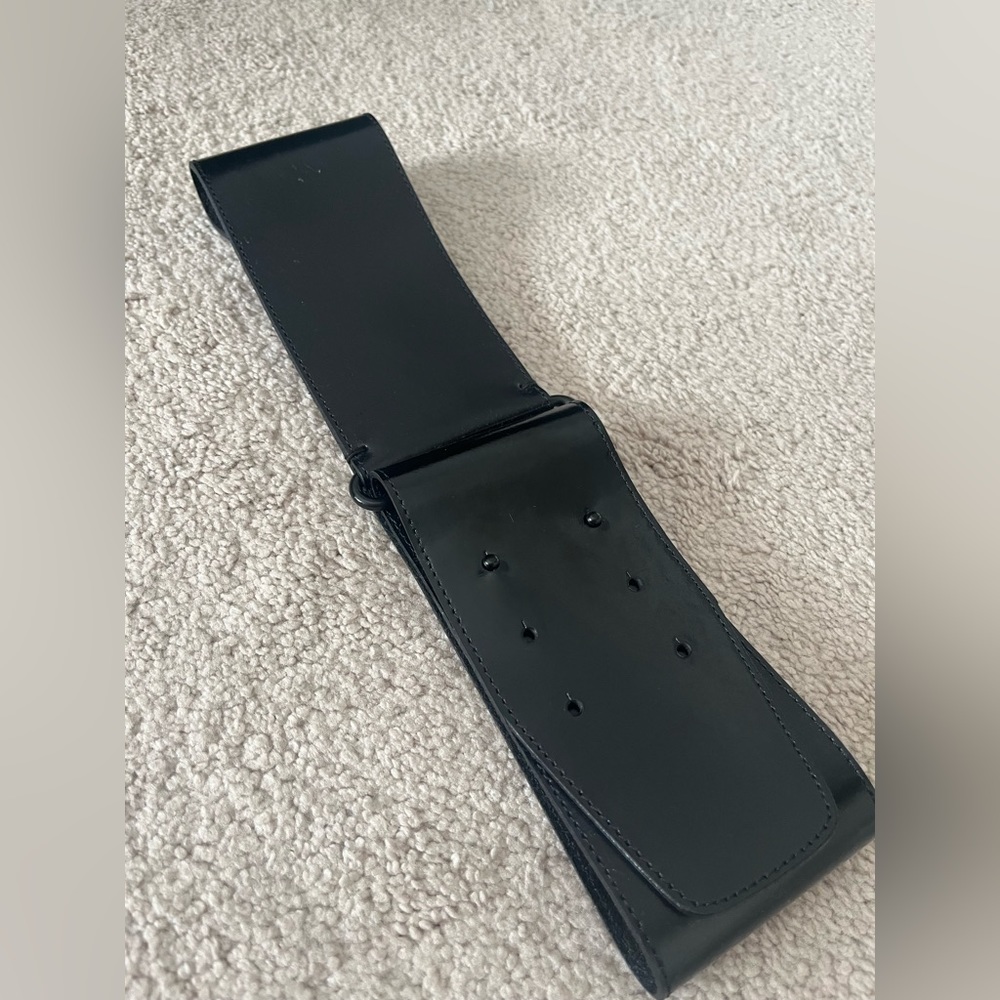Club Monaco - Black Leather Belt